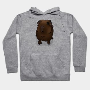 Chocolate Brown Guinea Pig Hoodie